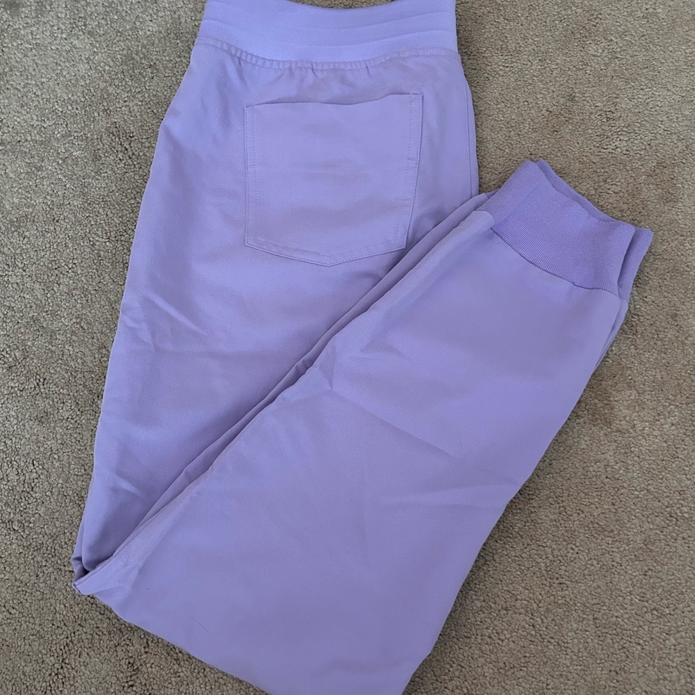 Figs Lilac Technical Jogger Pants size medium